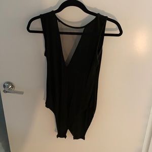 Brandy Melville Black Body Suit